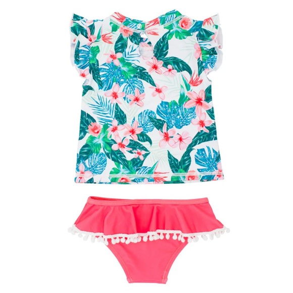 Feather 4 Arrow Seashell ruffle set - Picture 4 of 11